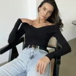 TALK TO ME Long-sleeved Bodysuit