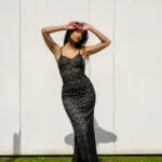BREAK FREE Maxi Dress With Straps And Lace Details - Image 2