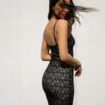 BREAK FREE Maxi Dress With Straps And Lace Details - Image 3