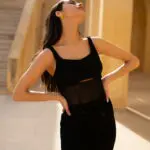 ROLLERCOASTER Set With Transparent Details - Top With Maxi Skirt - Image 2