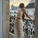 Pleated Set - Maxi Skirt And Top - Image 4