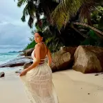 Pleated Set - Maxi Skirt And Top - Image 6