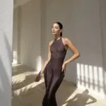 Maxi Crochet See Through Open Back Dress