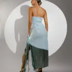 Maxi Φόρεμα Με Τιράντες ,Παγιέτα Και Λεπτομέρεια Σκισίματα Στο Κάτω Μέρος - Image 3