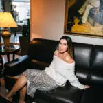 Long Sleeve Knitted Loose Line Sweater - Image 2
