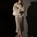 Μακρυμάνικη Oversized Eco Γούνα Με Γιακά - Image 7