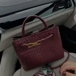 Eco Leather Bag With Gold Detail - Image 2