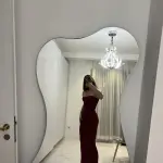Σετ Maxi Εφαρμοστή Φούστα Και Στράπλες Εφαρμοστό Τοπ Με Εφέ Κορσέ Και Αποσπώμενο Φουλάρι - Image 6