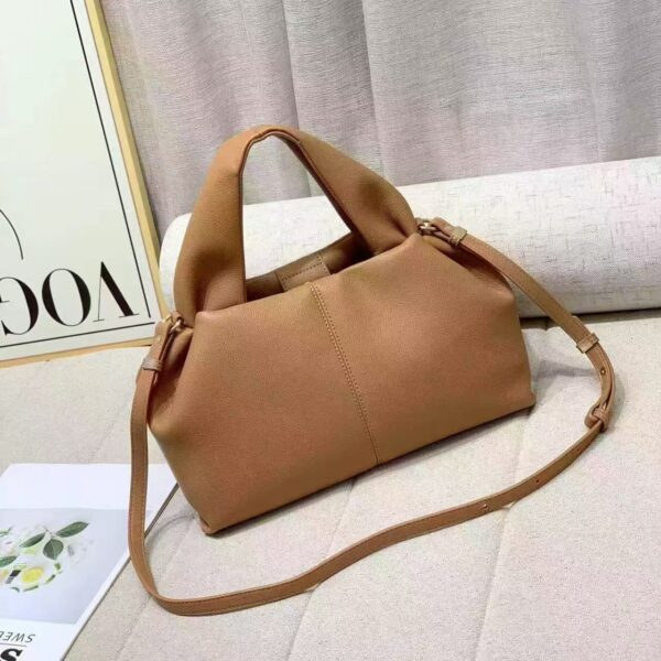 Mini Eco Leather Handbag- Tan colour