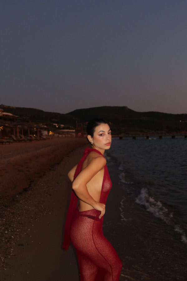 MIMOSA Maxi Πολυμορφικό Φόρεμα- Μπορντό - Image 4