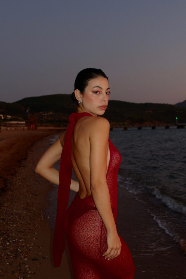 MIMOSA Maxi Πολυμορφικό Φόρεμα- Μπορντό - Image 5