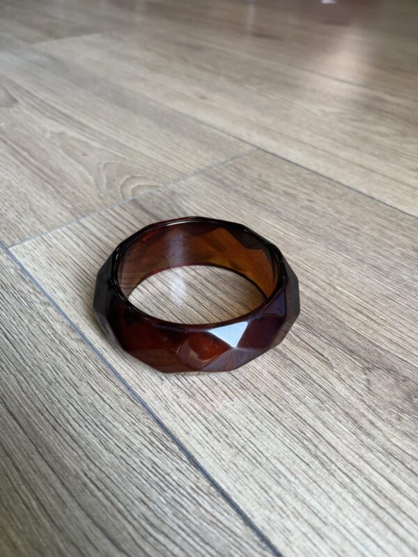 Bone Embossed Bangle Bracelet